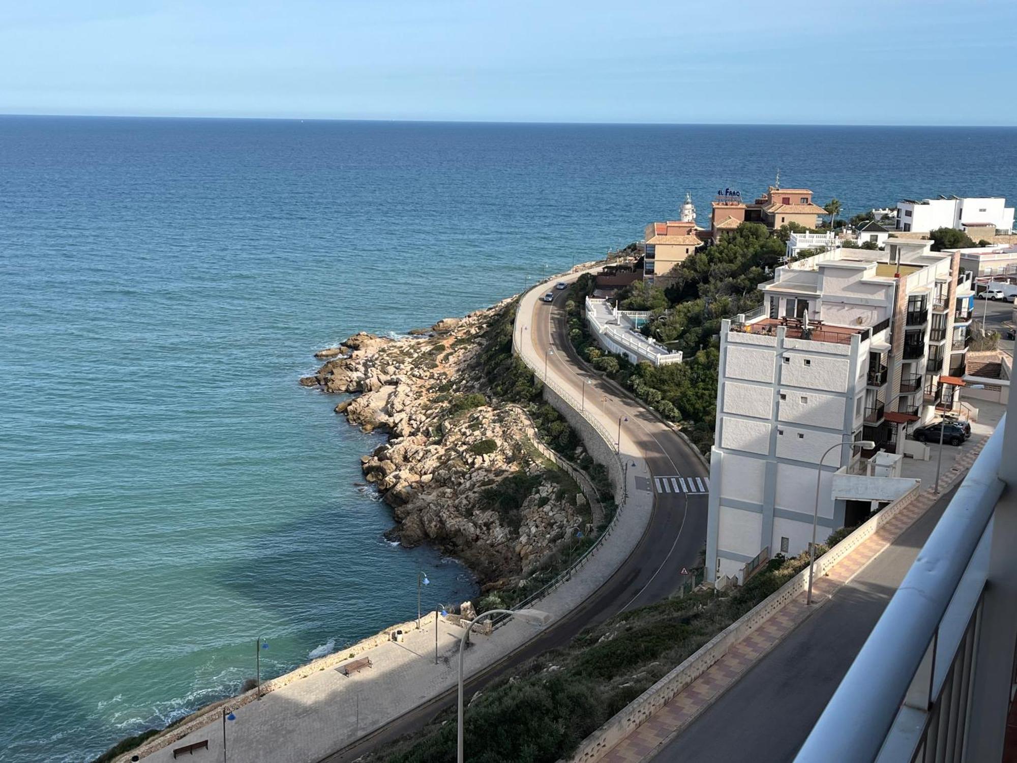 Appartamento Atico El Faro Cullera Faro de Cullera Esterno foto